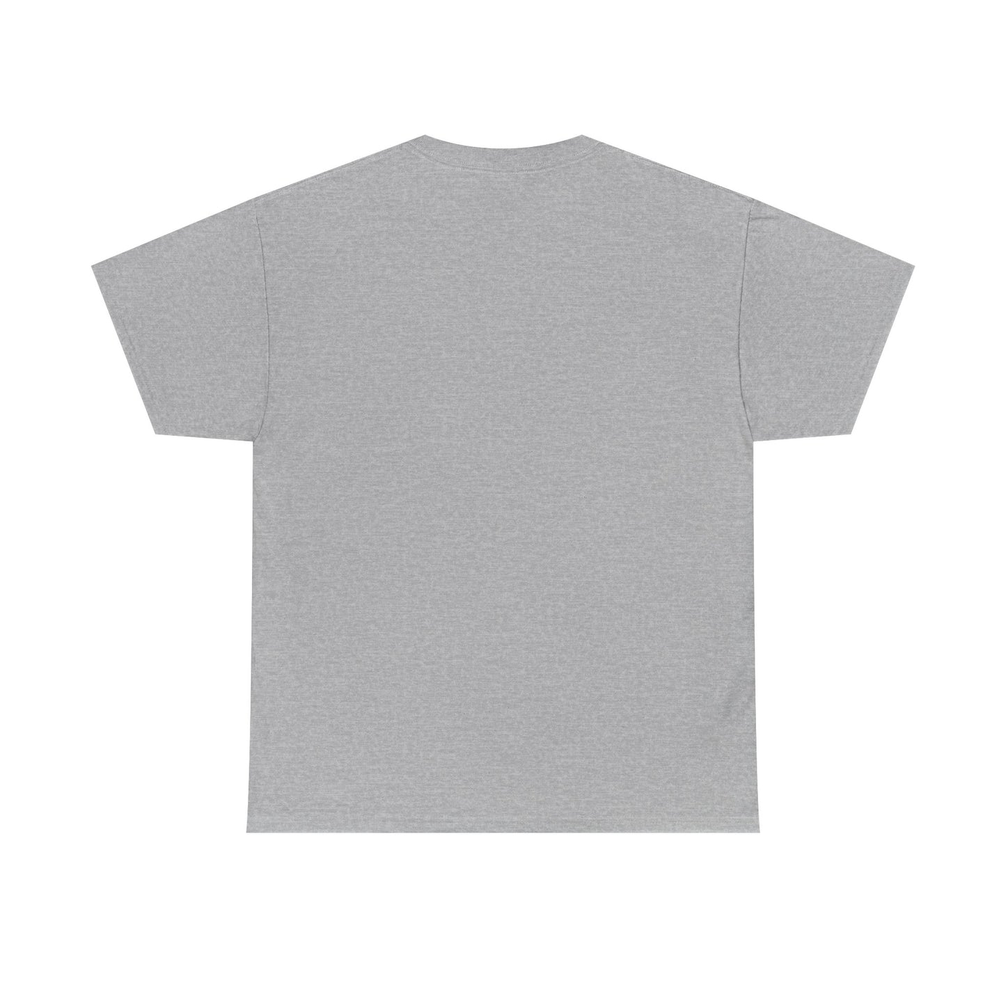 Men's Heavy Cotton Tee, Black Logo