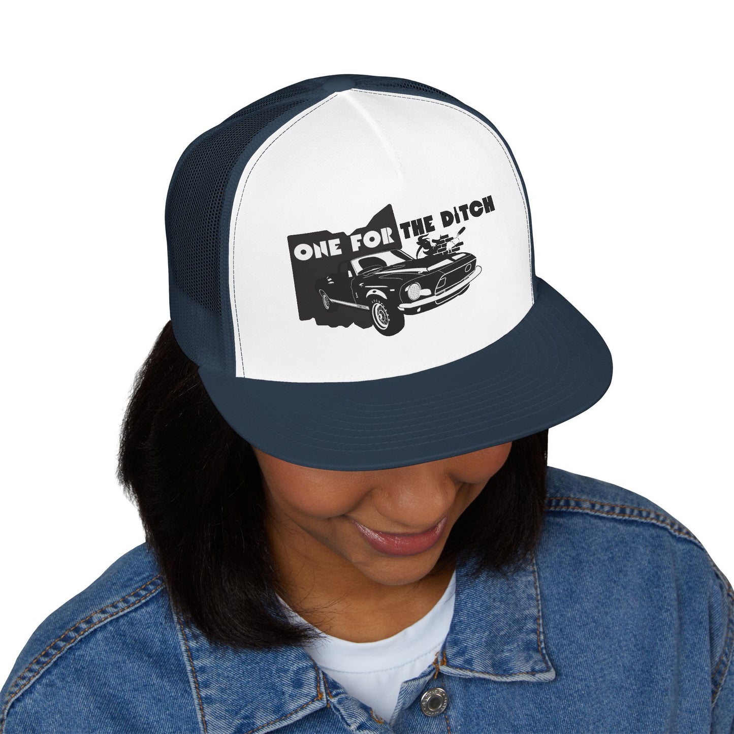 One for the Ditch - 5 Panel Trucker Cap