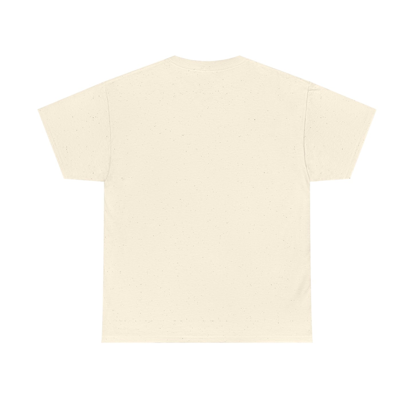 Men's Heavy Cotton Tee, Black Logo